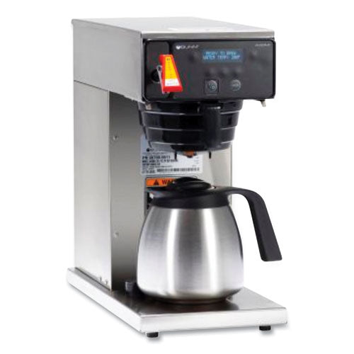 BUNN Axiom Dv-tc Dual-voltage Thermal Carafe Coffee Brewer 12 Cups Silver/black