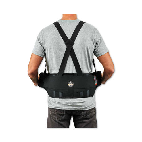 Ergodyne Proflex 1625 Elastic Back Support Brace 2x-large 42" To 46" Waist Black