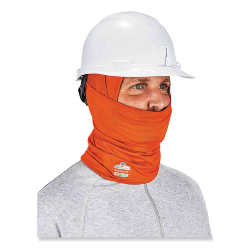 Ergodyne Chill-its 6487 Cooling Performance Knit Multi-band Polyester/spandex One Size Hi-vis Orange