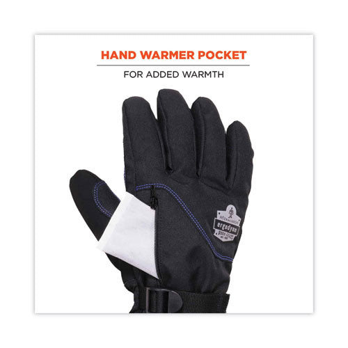 Ergodyne Proflex 825wp Thermal Waterproof Winter Work Gloves Black Large Pair