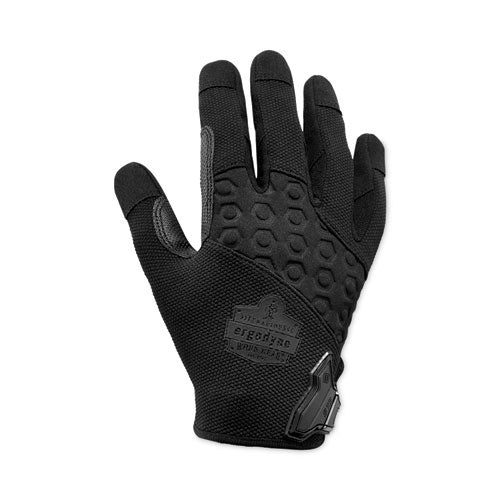 Ergodyne Proflex 710blk Abrasion-resistant Black Tactical Gloves Black 2x-large Pair