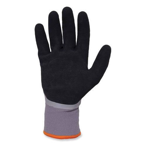 Ergodyne Proflex 7501-case Coated Waterproof Winter Gloves Gray Large 144 Pairs/Case