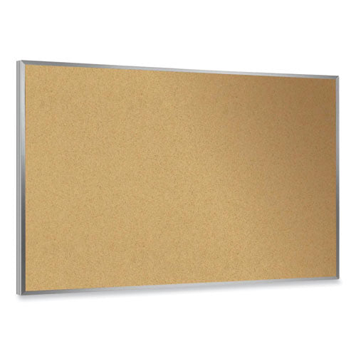 Ghent Natural Cork Bulletin Board With Frame 60.5x48.5 Tan Surface Oak Frame