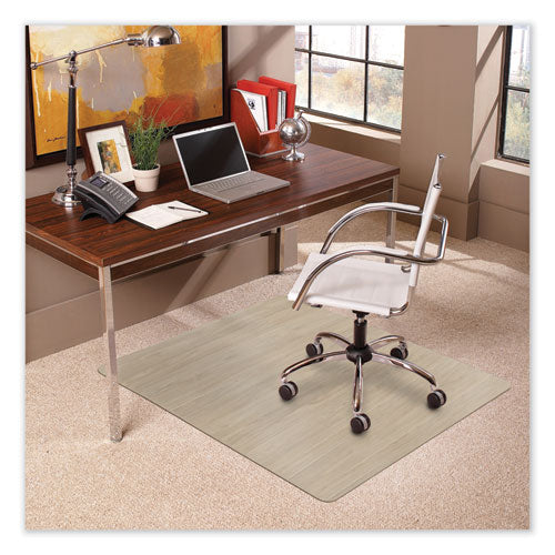 ES Robbins Extra High Pile Carpet ChairMat, Rectangle 72x96 Straight Edge