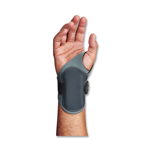 Ergodyne Proflex 4020 Lightweight Wrist Support Large/x-large Fits Right Hand Gray