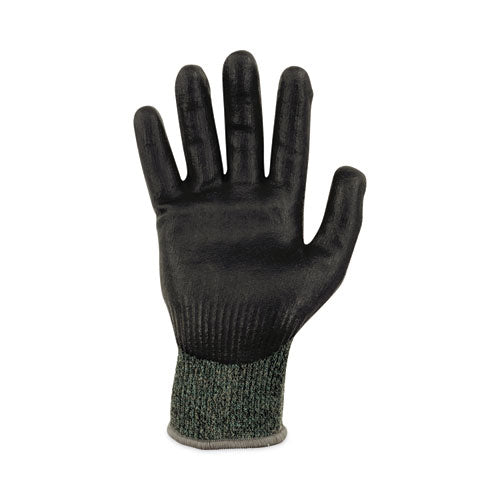 Ergodyne Proflex 7070 Ansi A7 Nitrile Coated Cr Gloves Green Medium Pair