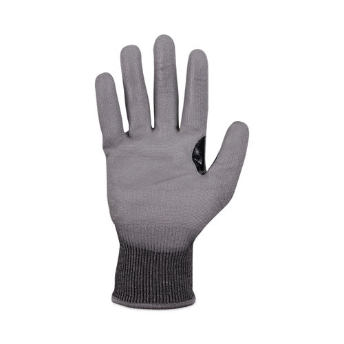 Ergodyne Proflex 7071 Ansi A7 Pu Coated Cr Gloves Gray Medium 12 Pairs/pack