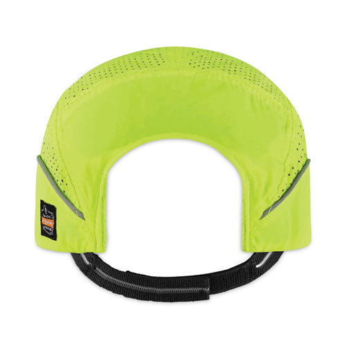 Ergodyne Skullerz 8955 Lightweight Bump Cap Hat Short Brim Lime