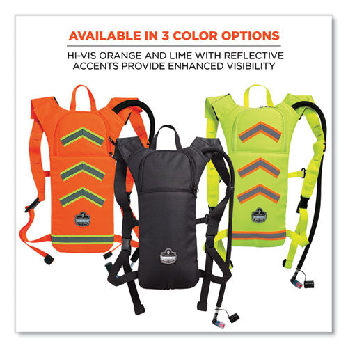 Ergodyne Chill-its 5155 Low Profile Hydration Pack 2 L Black