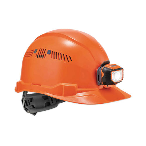 Ergodyne Skullerz 8972led Class C Hard Hat Cap Style With Led Light Orange