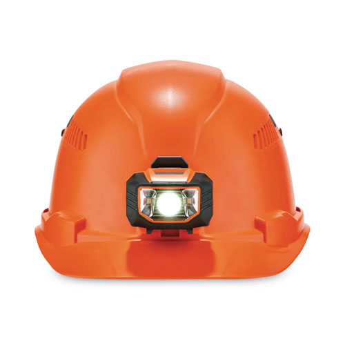 Ergodyne Skullerz 8972led Class C Hard Hat Cap Style With Led Light Orange