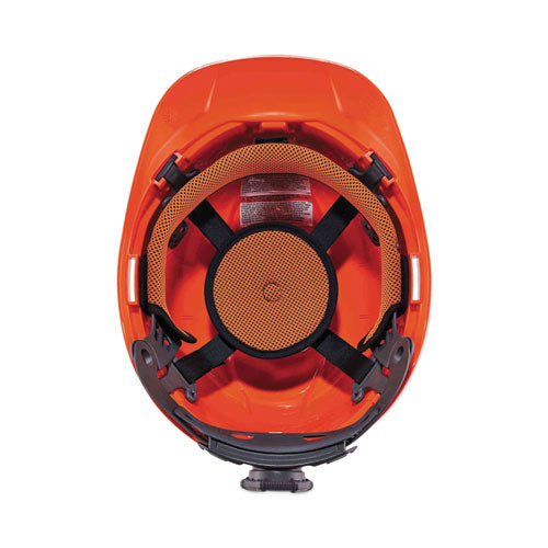 Ergodyne Skullerz 8972led Class C Hard Hat Cap Style With Led Light Orange