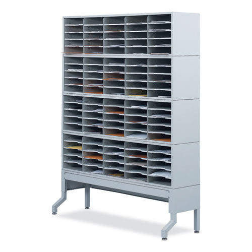 Safco E-z Sort Additional Mail Trays 5 Shelves 11x12.5x0.5 Gray