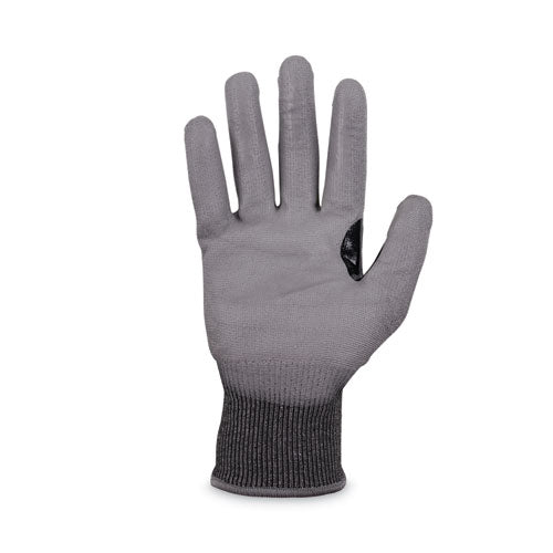 Ergodyne Proflex 7071 Ansi A7 Pu Coated Cr Gloves Gray X-large 12 Pairs/pack