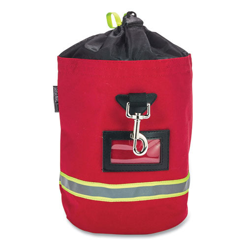 Ergodyne Arsenal 5080l Fleece-lined Scba Mask Bag With Drawstring Closure 8.5x8.5x14 Red