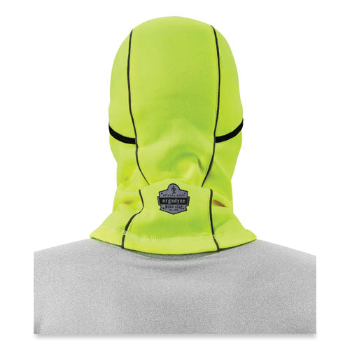 Ergodyne N-ferno 6823 Hinged Balaclava Face Mask Fleece One Size Fits Most Lime