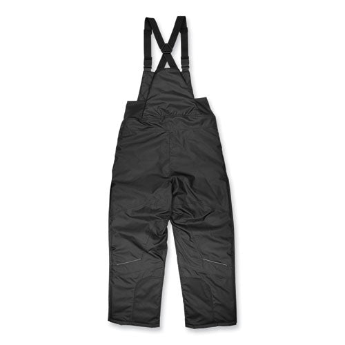 Ergodyne N-ferno 6472 Thermal Bib With 300d Oxford Shell Large Black