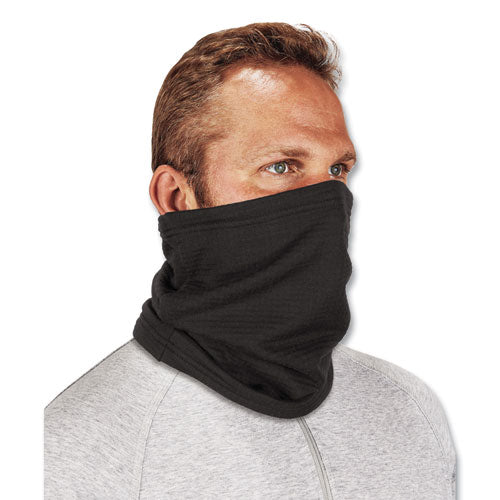 Ergodyne N-ferno 6962 Fr Dual Compliant Neck Gaiter Polartec Fleece One Size Fits Most Black