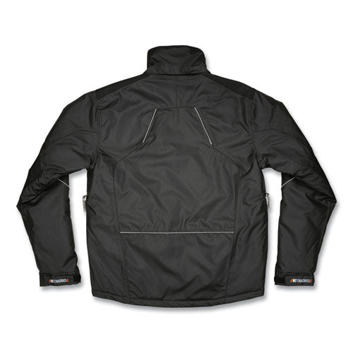 Ergodyne N-ferno 6467 Winter Work Jacket With 300d Polyester Shell 3x-large Black