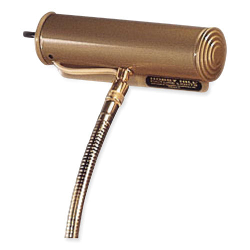 Oklahoma Sound Brass Reading Light Gooseneck 10" High Gold