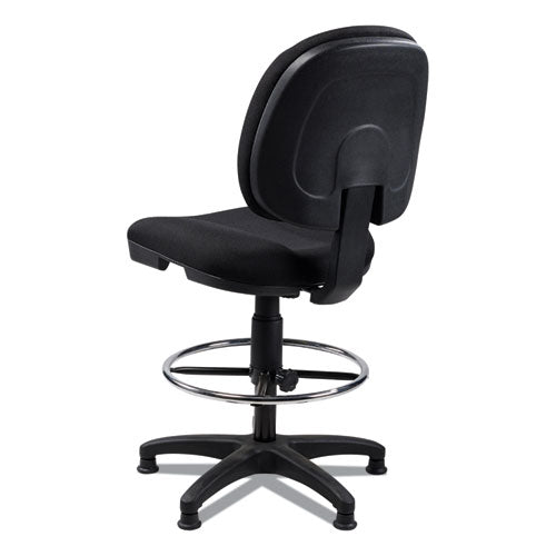 NPS Comfort Task Stool Supports Up To 300 Lb 24.5" To 34.5" Seat Height Black Seat/back Black/baseships In 1-3 Business Days