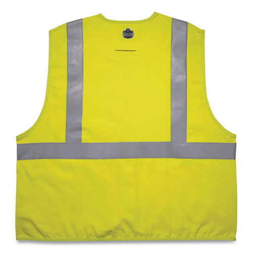 Ergodyne Glowear 8261frhl Class 2 Dual Compliant Fr Hook And Loop Safety Vest Small/medium Lime