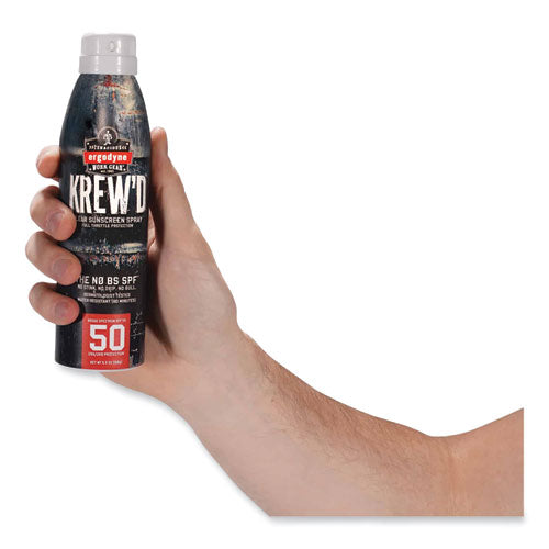 Ergodyne Krewd 6353 Spf 50 Sunscreen Spray 5.5 Oz Can