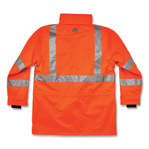 Ergodyne Glowear 8385 Class 3 Hi-vis 4-in-1 Jacket 2x-large Orange