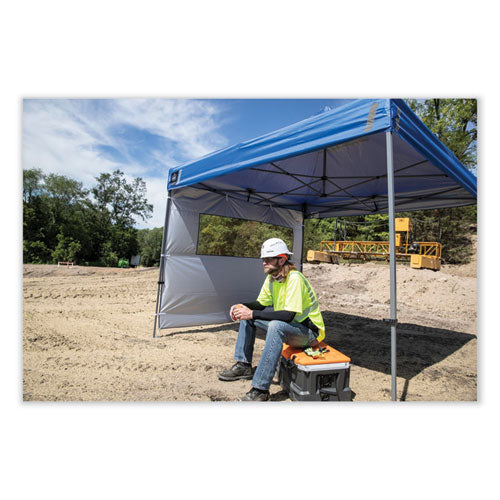 Ergodyne Shax 6000c Replacement Pop-up Tent Canopy For 6000 10 Ftx10 Ft Polyester Blue