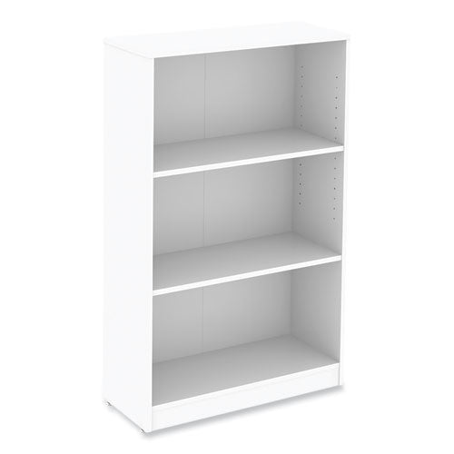 Workspace By Alera Three-shelf Bookcase 27.56"x11.42"x44.33" White