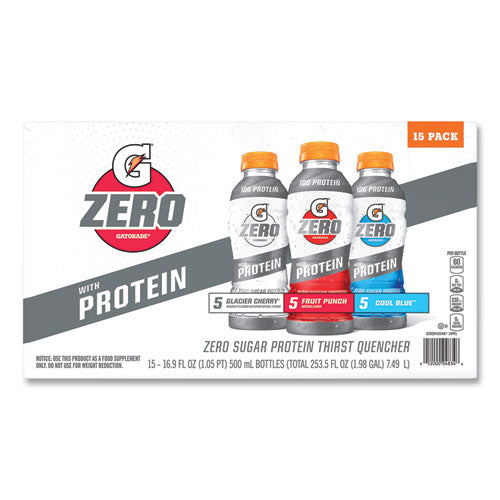 Gatorade Zero Variety Pack Assorted Flavors 16.9 Oz 15/pack