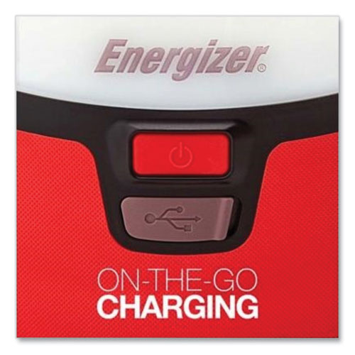 Energizer Vision Led Usb Lantern 4 D Batteries (sold Separately) Red/white