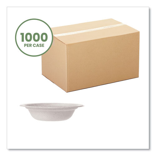 Vegware™ Nourish Molded Fiber Tableware Bowl 12 Oz White 1000/Case