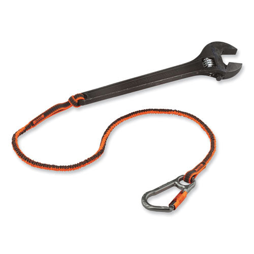 Ergodyne Squids 3108f(x)tool Lanyard W/locking Aluminum Carabiner+loop 15lb Max Work Cap 38" To 48"or/gyships In 1-3 Business Days