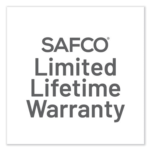 Safco Industrial Add-on Unit Four-shelf 48wx18dx72h Steel Black