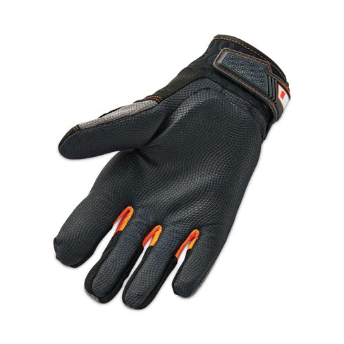 Ergodyne Proflex 9015f(x) Certified Anti-vibration Gloves And Dorsal Protection Black Large Pair