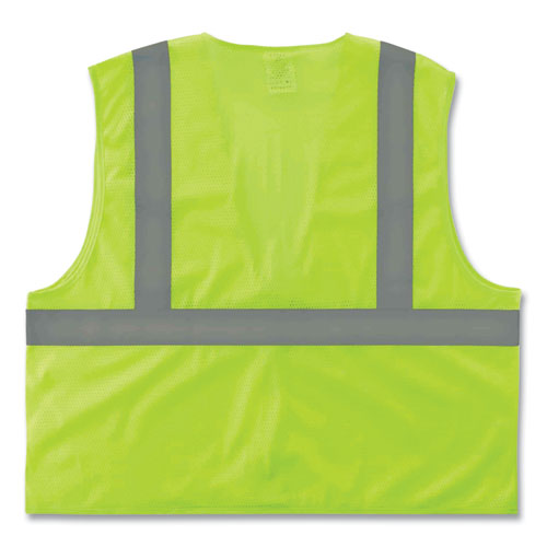 Ergodyne Glowear 8205hl Class 2 Super Economy Mesh Vest Polyester Lime X-small