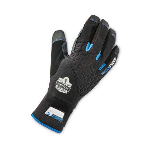 Ergodyne Proflex 818wp Thermal Wp Gloves With Tena-grip Black Large Pair