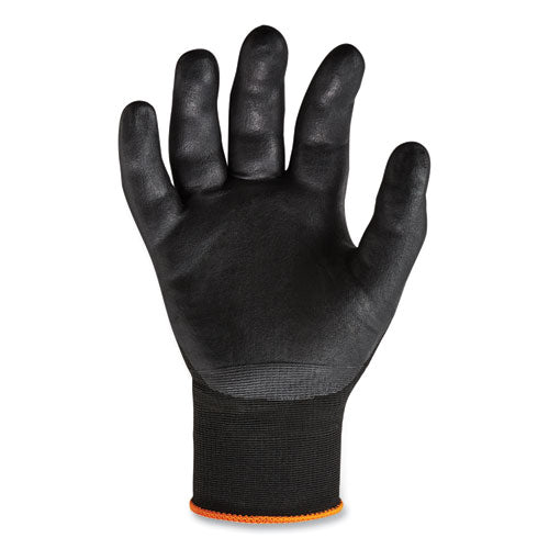 Ergodyne Proflex 7001-case Nitrile Coated Gloves Black 2x-large 144 Pairs/Case