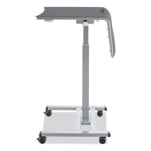 NPS Sit-stand Student Desk Pro 23.5"x19.5"x28.5" To 41.75"  Charcoal Gray