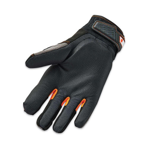 Ergodyne Proflex 9015f(x) Certified Anti-vibration Gloves And Dorsal Protection Black X-large Pair
