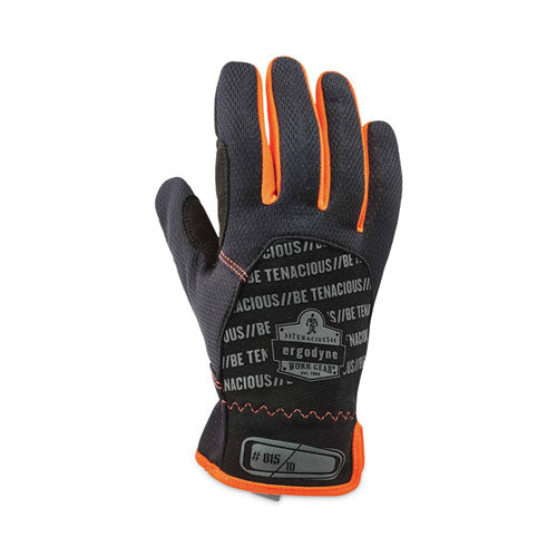 Ergodyne Proflex 815 Quickcuff Mechanics Gloves Black Large Pair