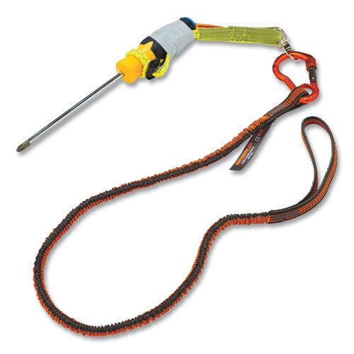 Ergodyne Squids 3182 Tool Tethering Kit 10lb Max Working Capacity 38" To 48" Orange/gray And Neon Green