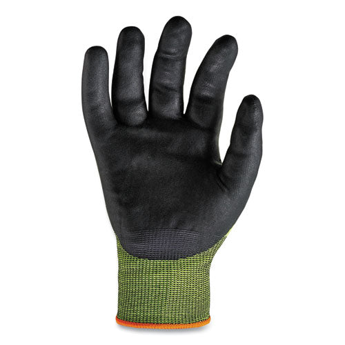 Ergodyne Proflex 7022-case Ansi A2 Coated Cr Gloves Dsx Lime Medium 144 Pairs/Case