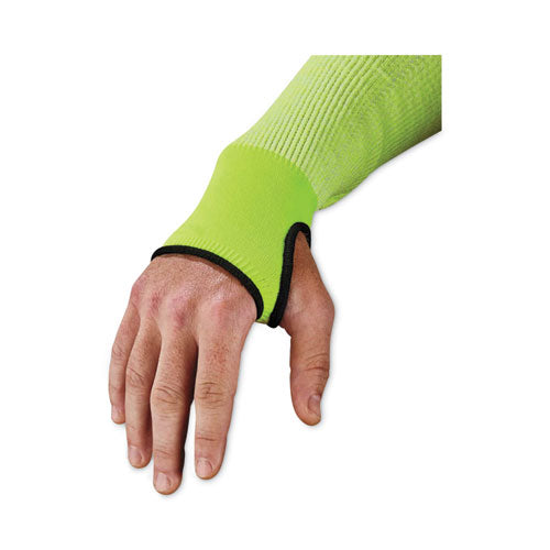 Ergodyne Proflex 7941-pr Cr Protective Arm Sleeve 18" Lime Pair