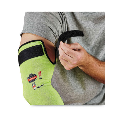 Ergodyne Proflex 7941-pr Cr Protective Arm Sleeve 18" Lime Pair