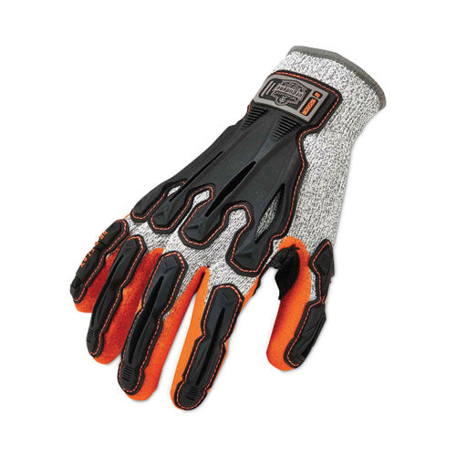 Ergodyne Proflex 922cr Nitrile Coated Cut-resistant Gloves Gray X-large Pair