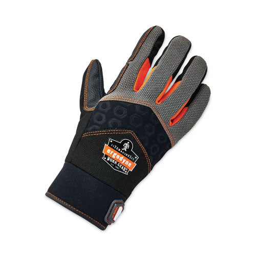 Ergodyne Proflex 9001 Full-finger Impact Gloves Black X-large Pair