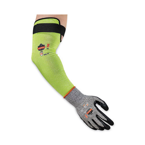 Ergodyne Proflex 7941-pr Cr Protective Arm Sleeve 18" Lime 144 Pairs/Case