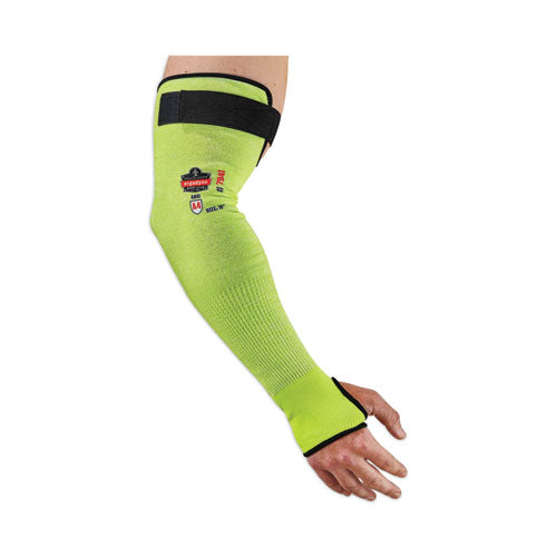 Ergodyne Proflex 7941-pr Cr Protective Arm Sleeve 18" Lime 144 Pairs/Case